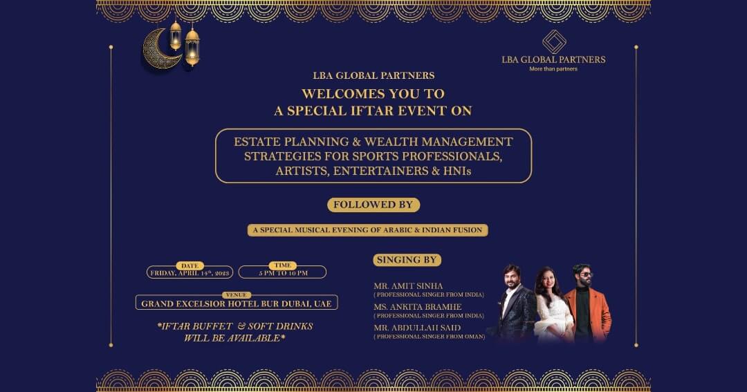 ESTATE PLANNING WEALTH MANAGEMENT STRATEGIES FOR SPORTS PROFESSIONALS ARTISTS ENTERTAINERS HNIs